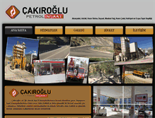 Tablet Screenshot of cakirogluispir.com